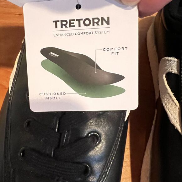 NEW Tretorn Womens Sneakers Size 10 Black Elite Plus NIB Ortholite Comfort - Picture 12 of 12